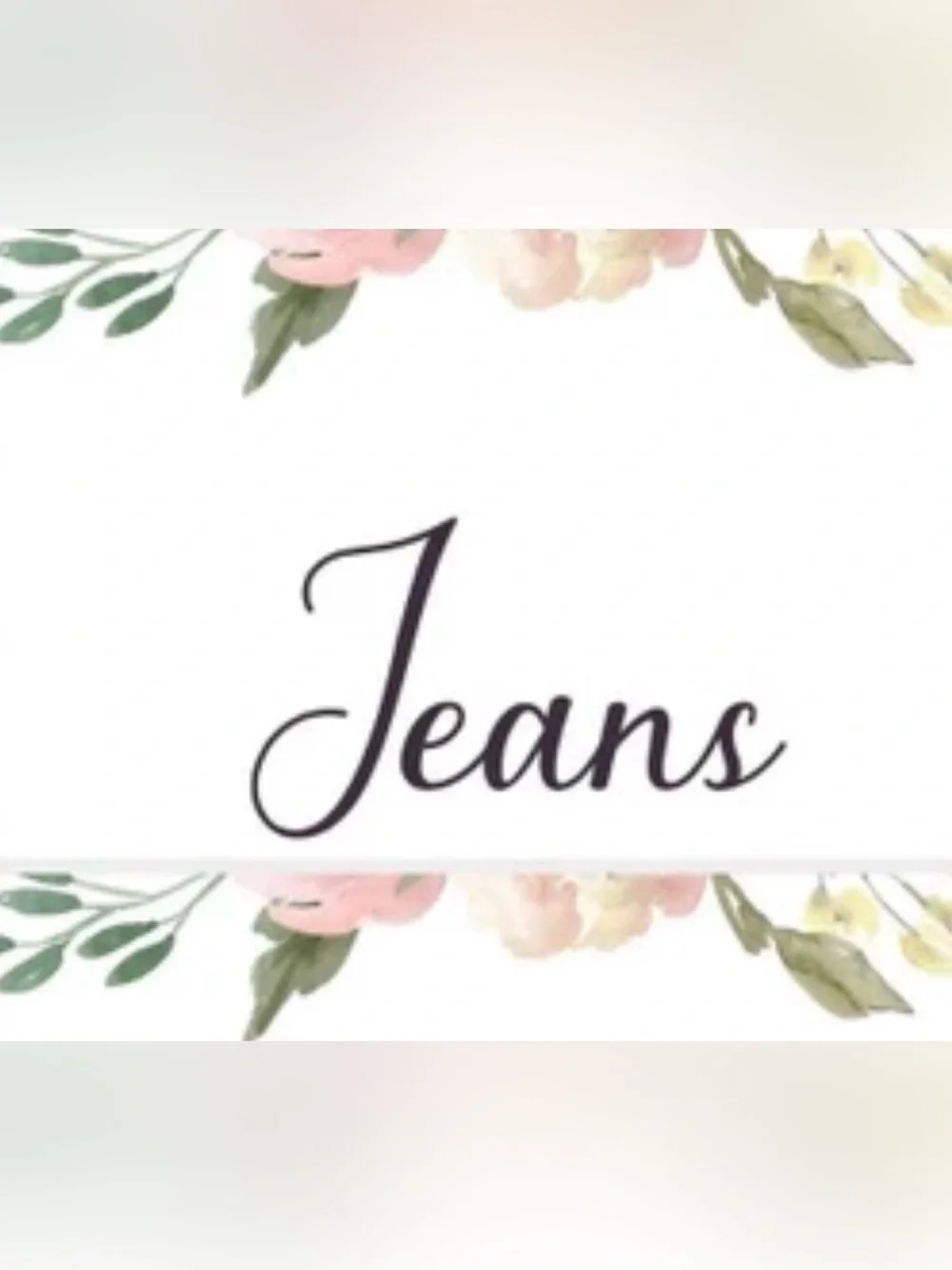 Jeans Women’s Classic Denim Jeans - White